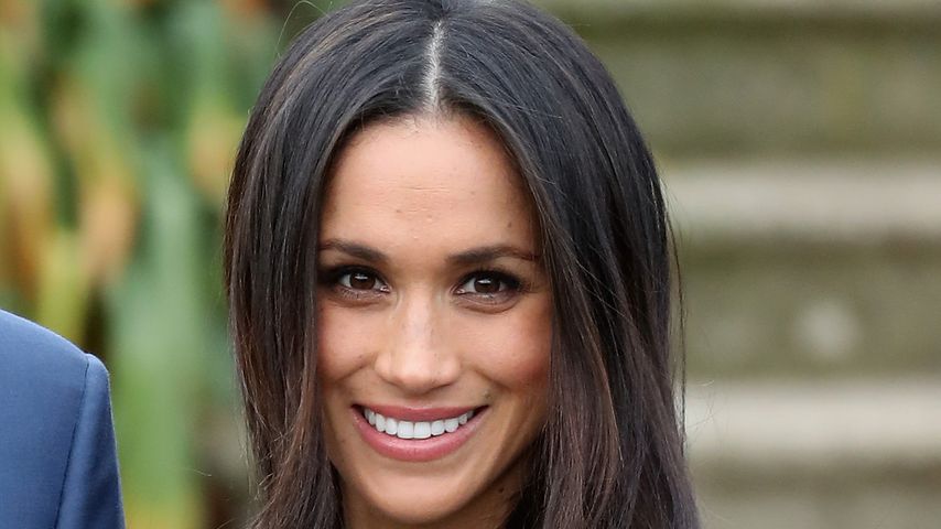 Schauspielerin Meghan Markle bei ihrer Verlobungsverkündung