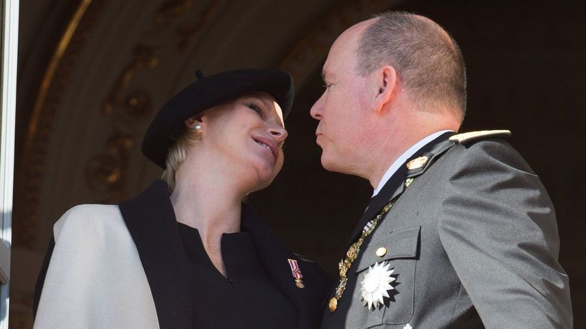 Fürstin Charlène und Albert II von Monaco