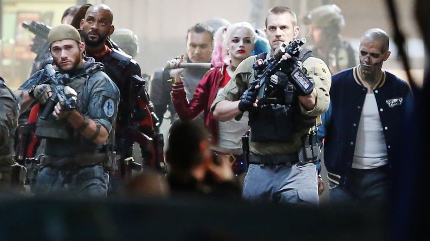 Will Smith, Scott Eastwood, Margot Robbie und Joel Kinnaman