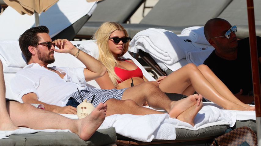 Scott Disick und Sofia Richie im Miami-Urlaub
