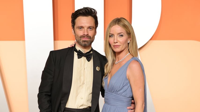 Sebastian Stan und Annabelle Wallis im März 2025