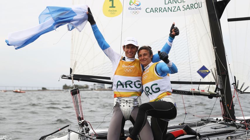 Olympia-Sieger Santiago Lange und Cecilia Carranza Saroli