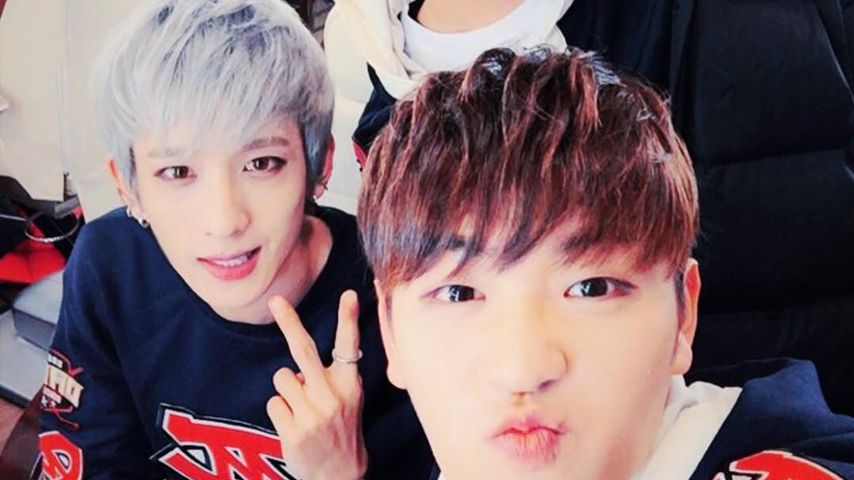 Seo Minwoo und zwei Bandkollegen