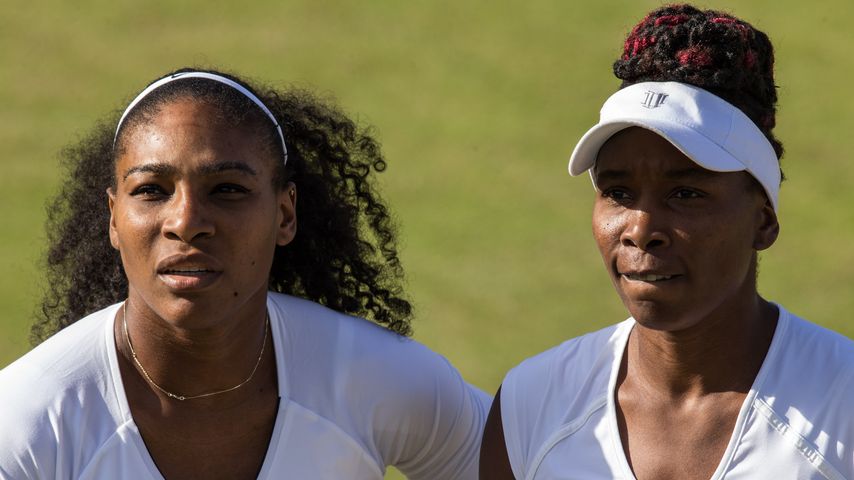 Serena und Venus Williams beim Grand Slam Turnier in Wimbledon