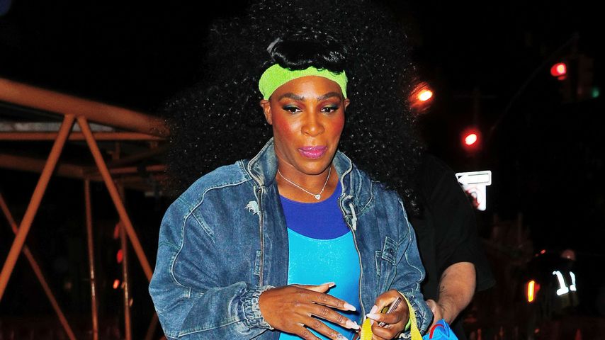 Serena Williams auf dem Weg zu Heidi Klums Halloween-Party