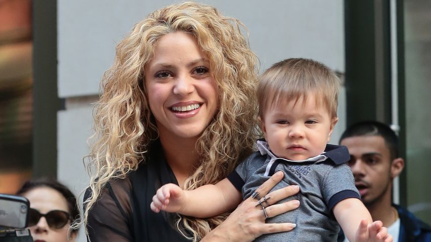 Shakira mit ihrem Sohn Sasha in New York