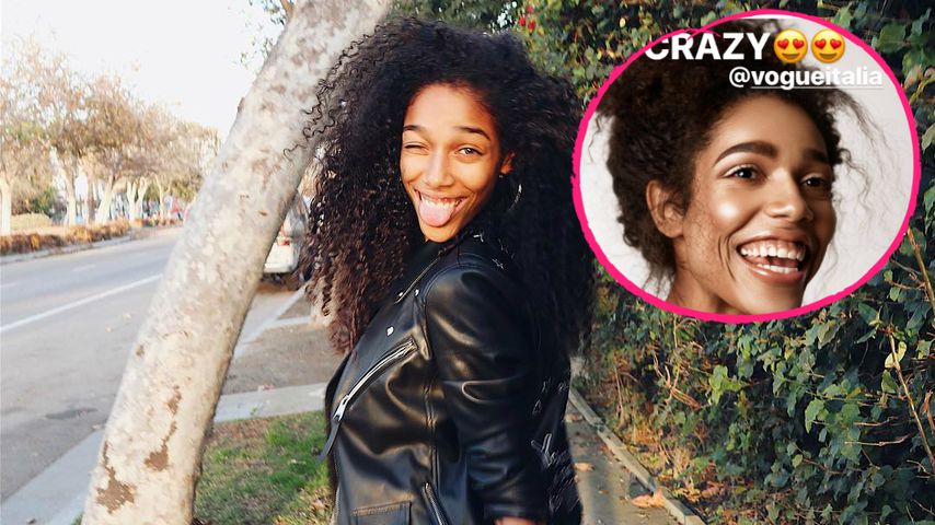 Mega-Erfolg nach GNTM-Aus: Shari in der italienischen Vogue!