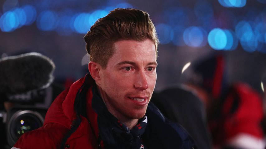 Shaun White bei der Eröffnungsfeier der Olympischen Winterspiele 2018