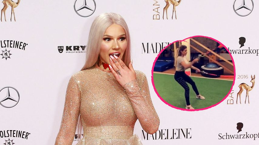 Mega-fit: Shirin David nimmt Fans via Instagram mit ins Gym!