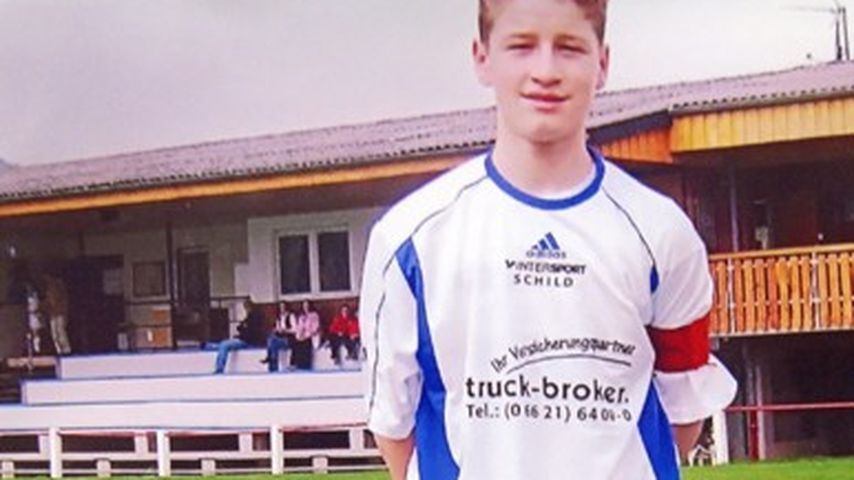 Shkodran Mustafi als Kind