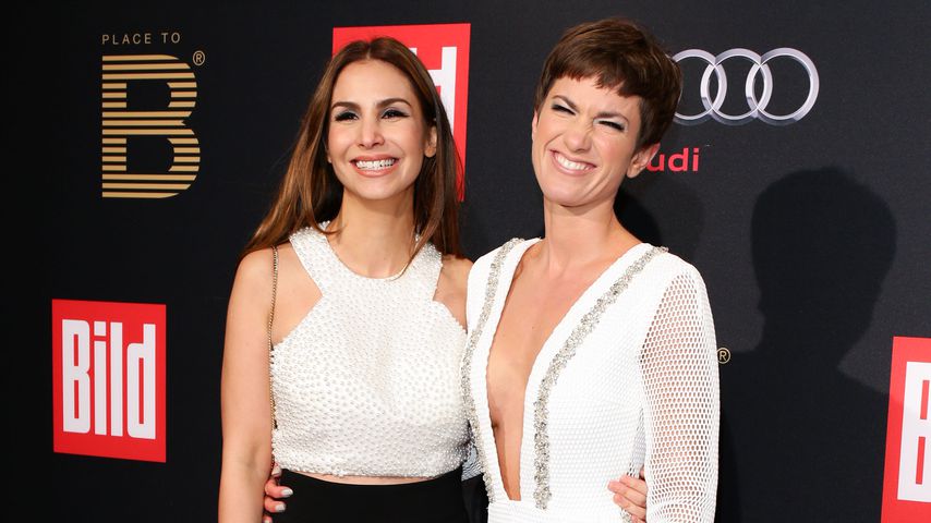 Sila Sahin und Isabell Horn auf der Place to B Party im Rahmen der 66. Berlinale