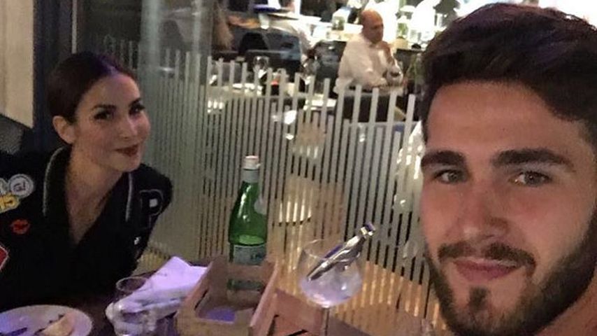 Sila und Samuel im Hotelrestaurant "Midtown Grill" in Berlin