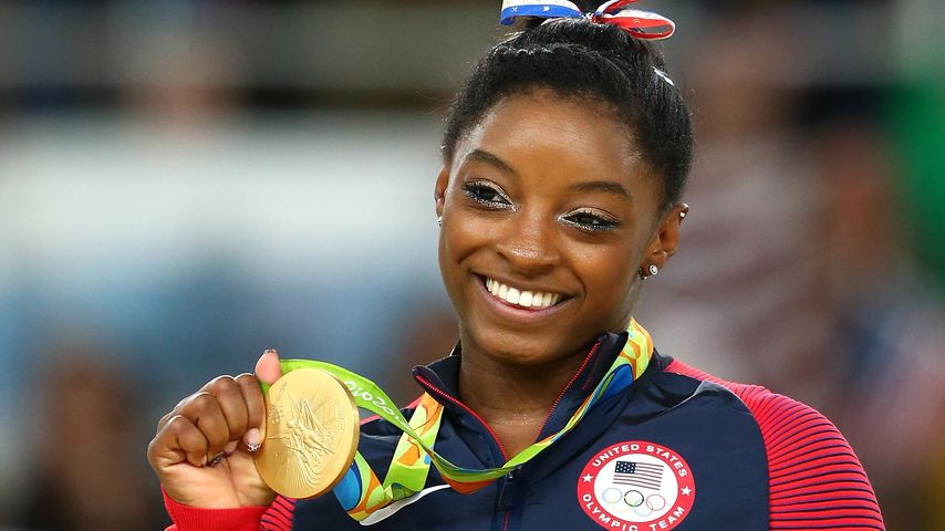 Simone Biles bei den Olympischen Spielen 2016 in Rio