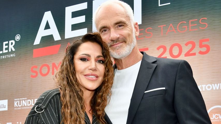 Simone Thomalla und ihr René feiern ihr Red-Carpet-Debüt