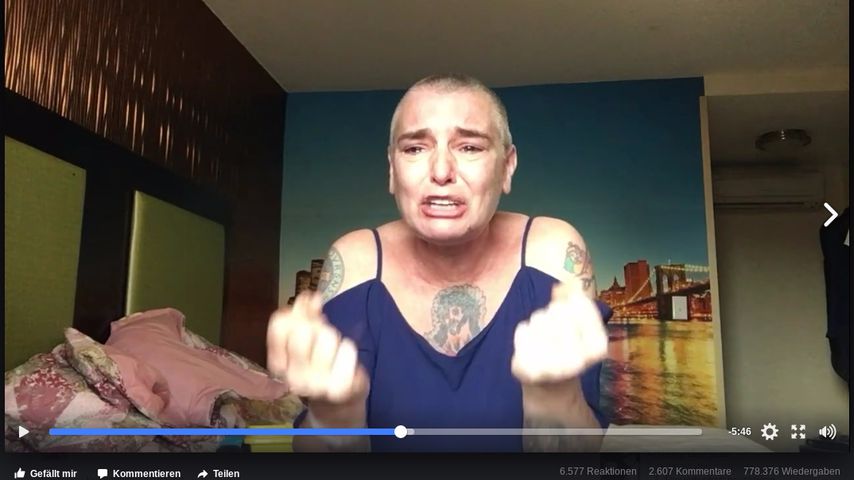 Sinéad O'Connors Facebook-Clip