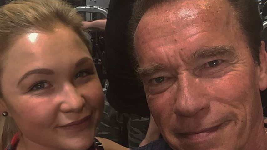 Sophia Thiel mit Arnold Schwarzenegger