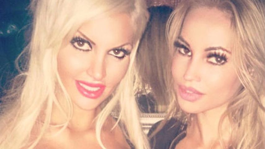 Sophia Wollersheim und Maria Hering auf einer Halloween-Party in Miami