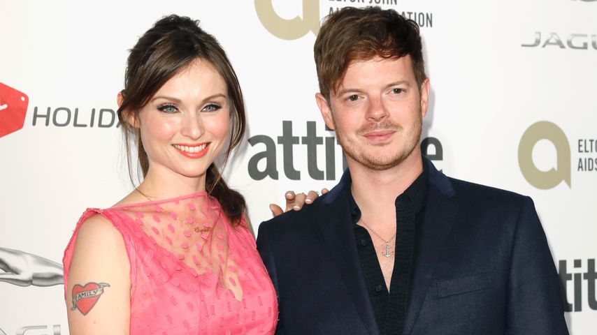 Sophie Ellis-Bextor und Richard Jones bei den Attitude Awards 2017