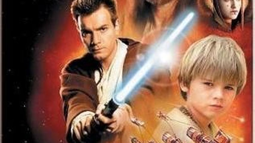 Liam Neeson, Jake Lloyd und Ewan McGregor