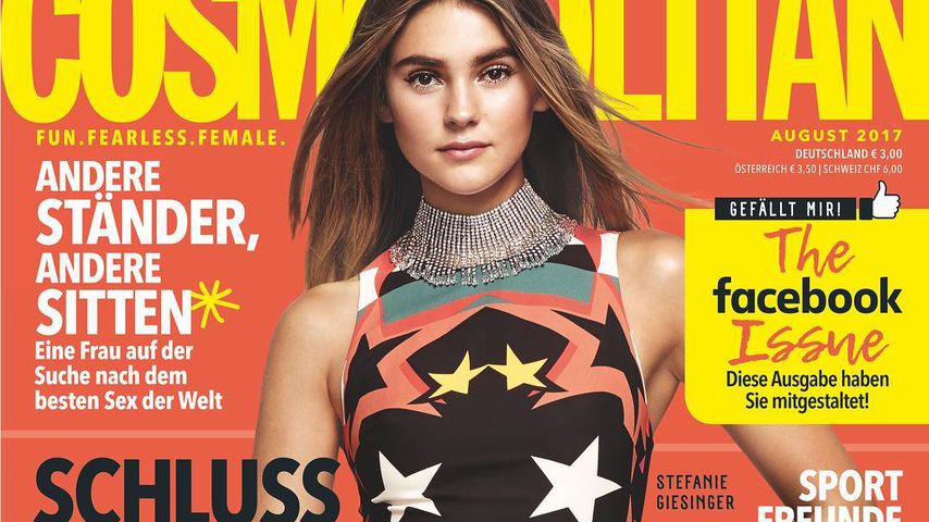 Stefanie Giesinger auf dem zweiten Cover der Cosmopolitan