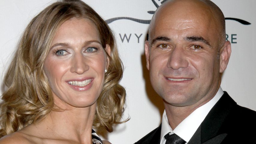 Andre Agassi und Steffi Graf