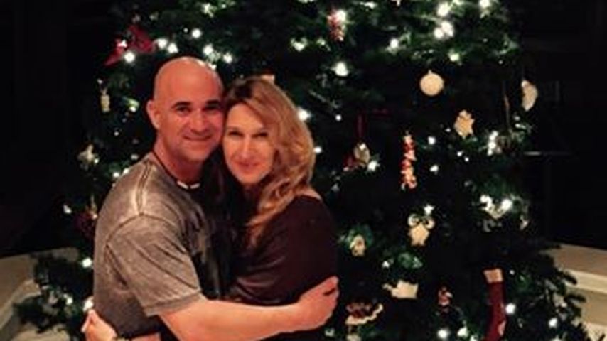 Andre Agassi und Steffi Graf