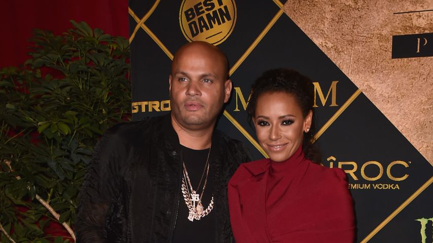Stephen Belafonte und Mel B. bei der Maxim Hot 100 Party in Los Angeles