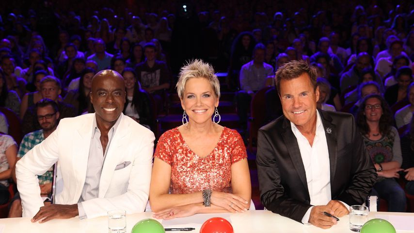 Inka Bause, Dieter Bohlen und Bruce Darnell