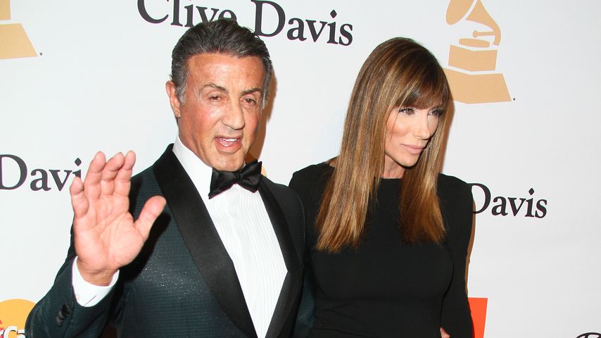 Sylvester Stallone mit seiner Frau Jennifer Flavin