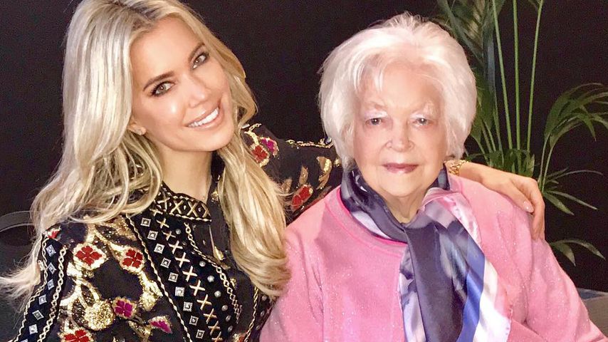 Sylvie Meis und ihre Oma Joanna an Weihnachten in Belgien