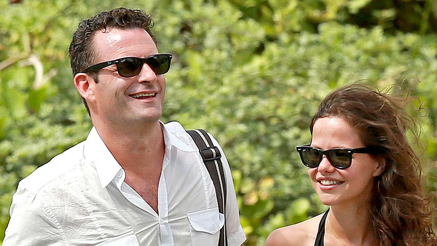 Tammin Sursok mit ihrem Ehemann