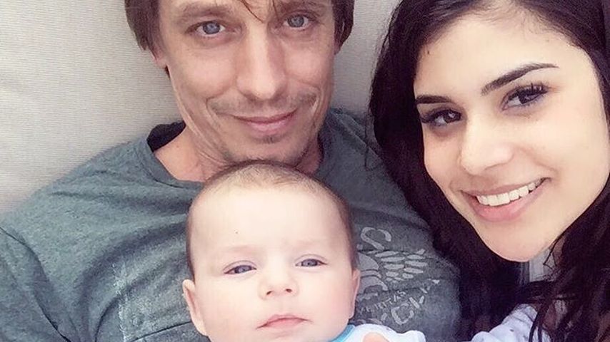 Tanja Tischewitsch mit Thomas Radeck und Sohn Ben