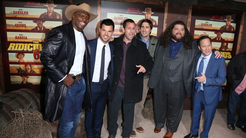 Adam Sandler und Taylor Lautner