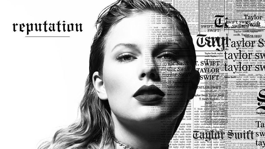 Taylor Swift Album-Cover "Reputation"