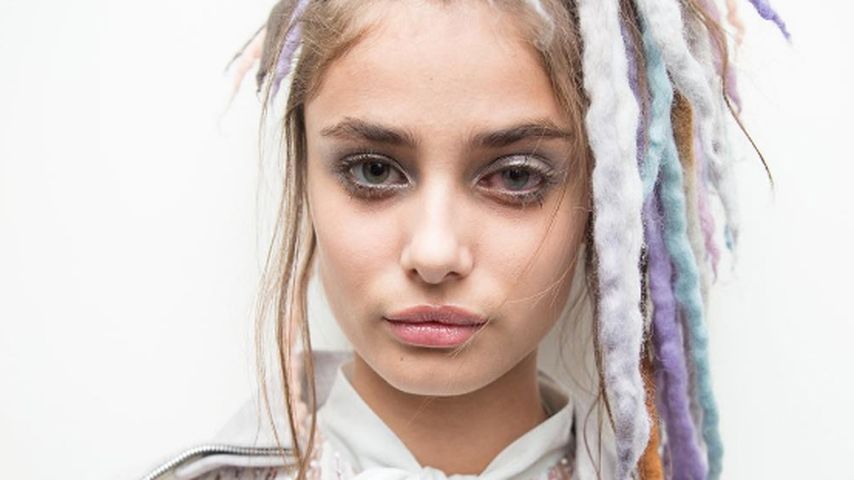 Tayor Hill mit Dreadlocks bei der NYFW