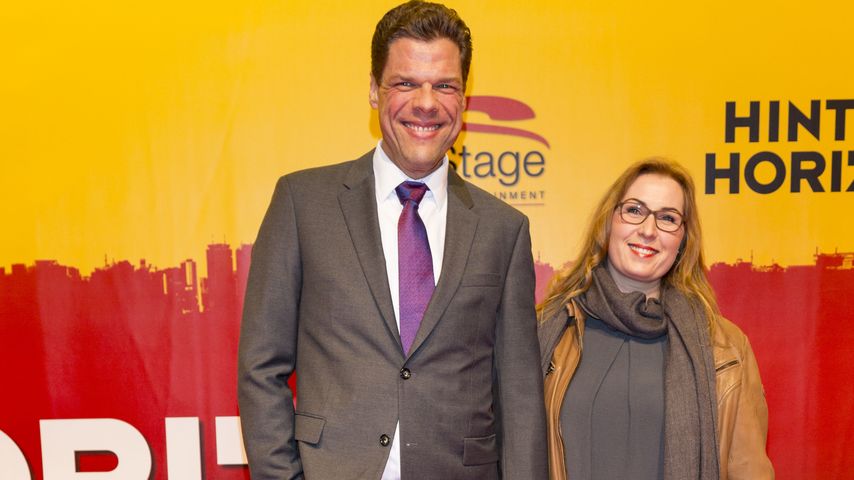 Tetje & Cornelia Mierendorf auf der "Hinterm Horizont"-Premiere in Hamburg 2016