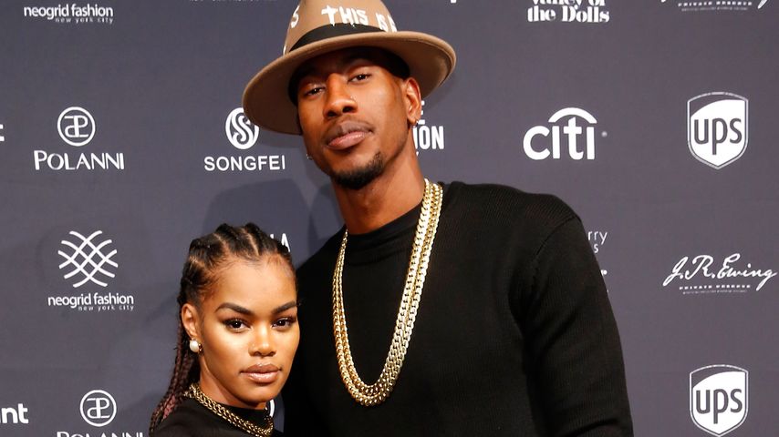 Teyana Taylor und Iman Shumpert bei der Fashion Week 2016 in New York