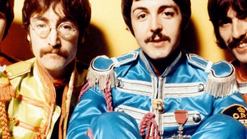 Paul McCartney, John Lennon und Ringo Starr