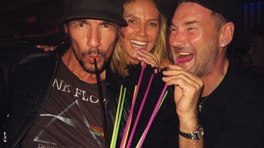 Thomas Hayo, Heidi Klum und Michael Michalsky