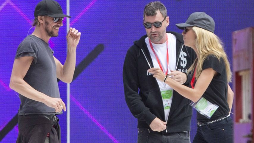 Thomas Hayo, Michael Michalsky und Heidi Klum