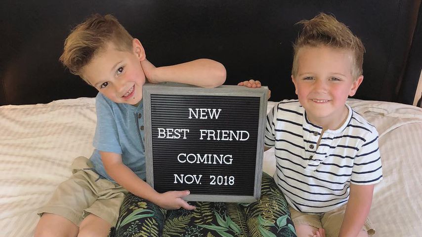 Kenneth James und Bentley Cash, Söhne von Tiffany Thornton
