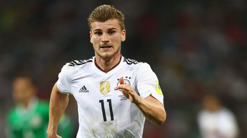 Timo Werner im Fußballspiel Deutschland gegen Mexiko 2017