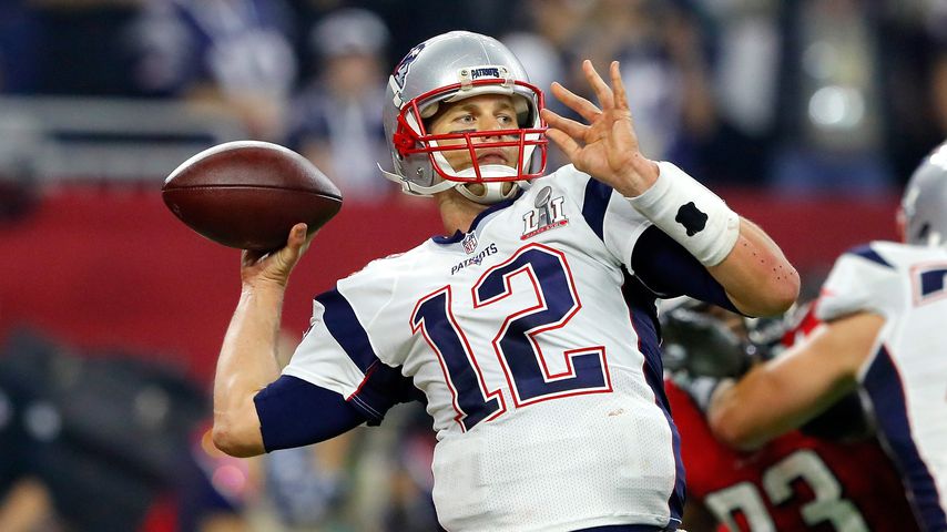 Tom Brady beim Super Bowl 2017 in Houston