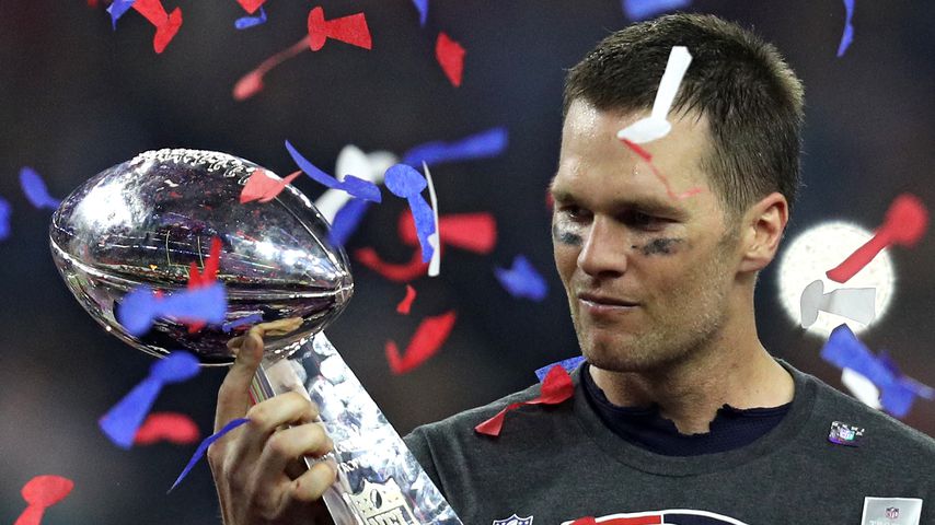 Tom Brady beim Super Bowl 2017 in Houston