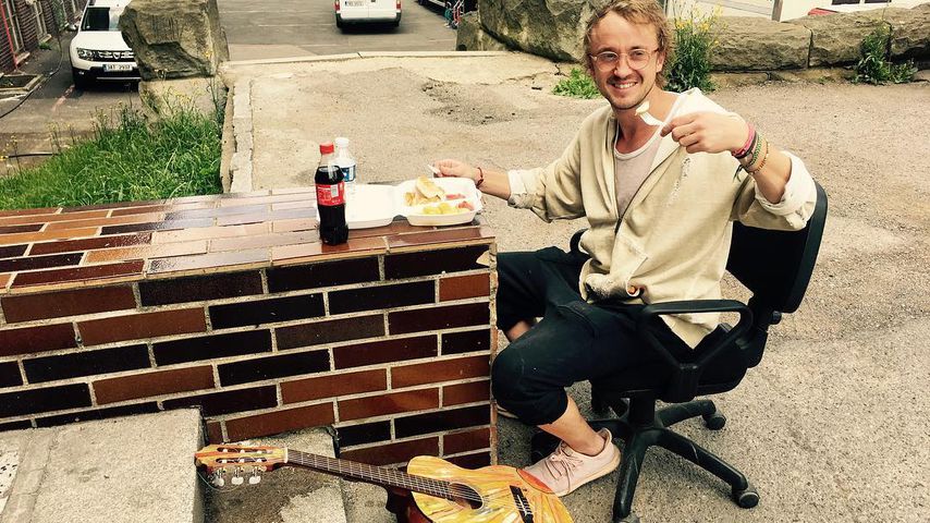 Na, erkannt? Draco Malfoy macht auf Kelly Family!