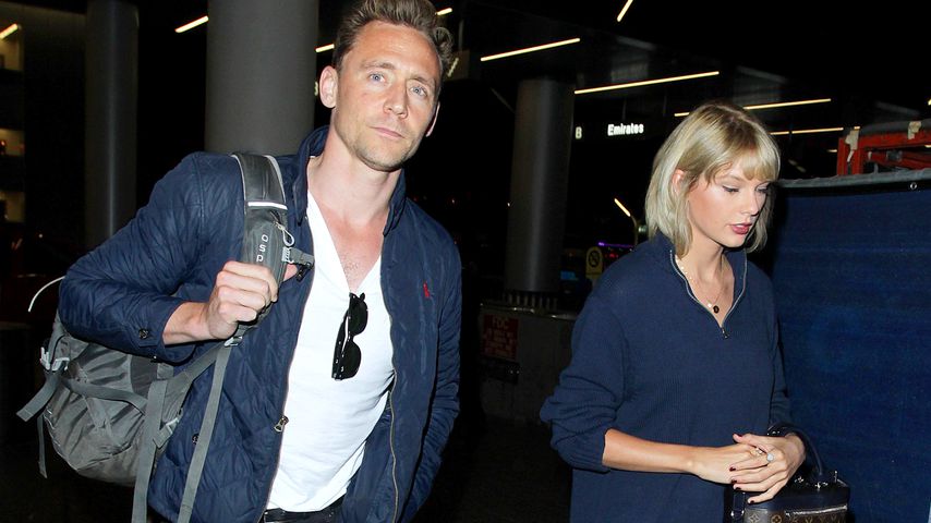 Tom Hiddleston und Taylor Swift im Sommer 2016 am Flughafen in L.A.