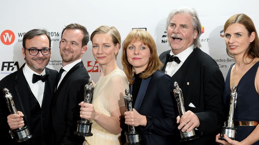 Die "Toni Erdmann"-Crew bei den European Film Awards 2016