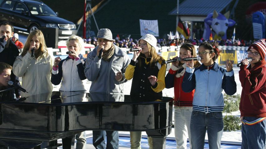 Top 10 der ersten DSDS-Staffel bei der Vierschanzen-Tournee 2003
