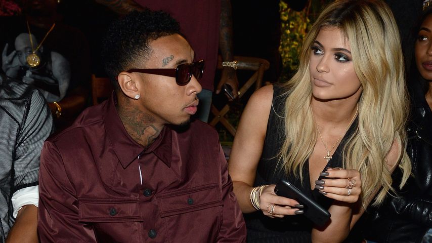 Tyga und Kylie Jenner bei der New York Fashion Week 2016