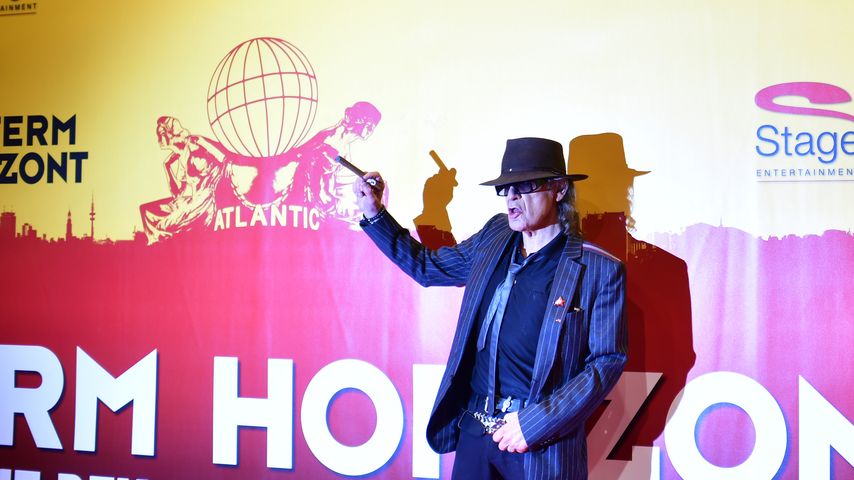 Udo Lindenberg auf der Premiere des Musicals "Hinterm Horizont" in Hamburg